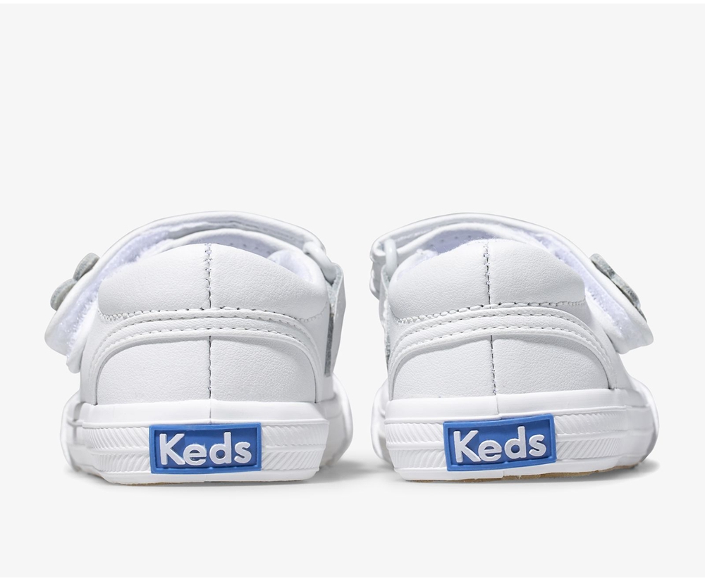 Keds Kids Slip Ons White - Ella Mary Jane - 021SRXYMH